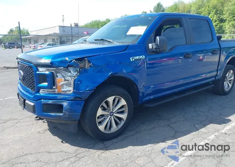 2018 Ford F-150 Xl from USA, damaged, VIN 1FTEW1EP0JFE00476